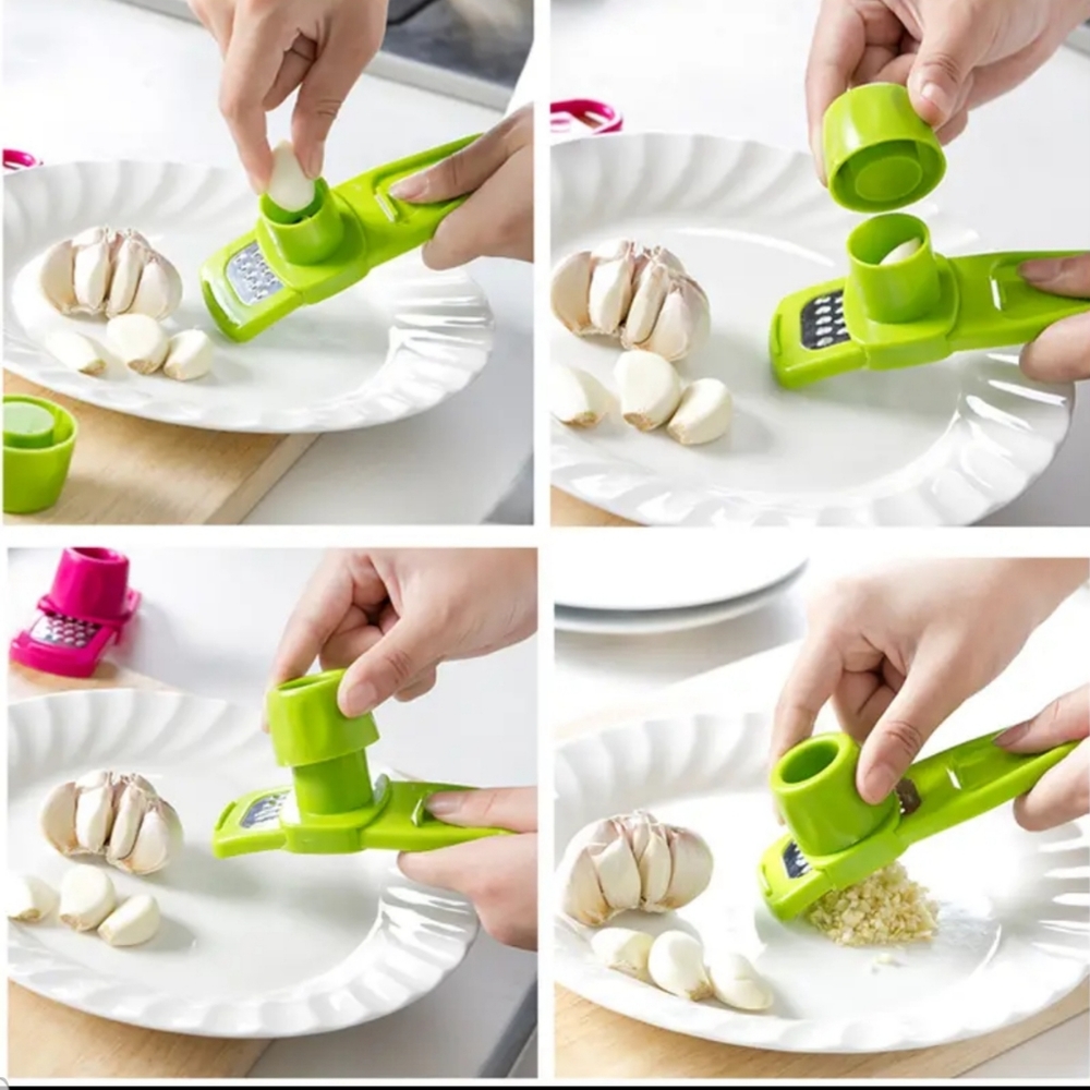 New Pink Garlic Grinder - Picture 6 of 7